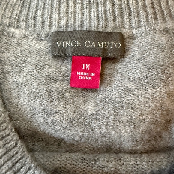 Vince Camuto Heather Gray Sweater - Picture 3 of 3